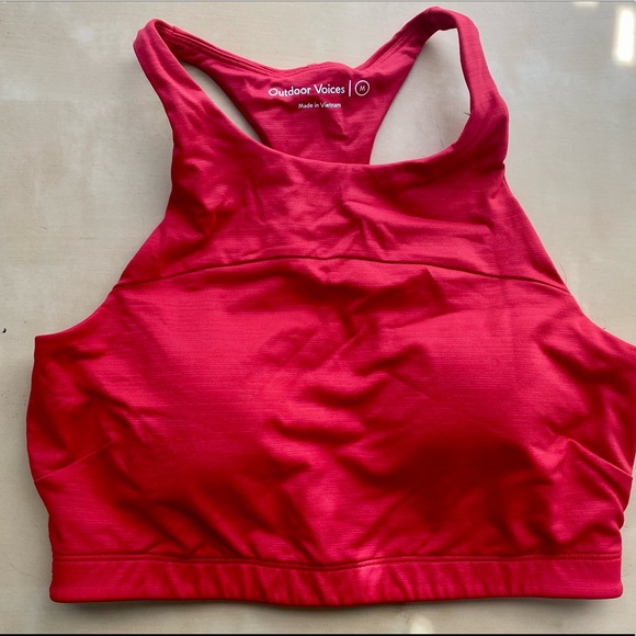 Outdoor Voices Move Free Crop Top - Size M - Picture 3 of 3